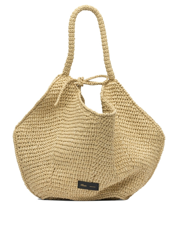 Khaite Beige Tote Bags