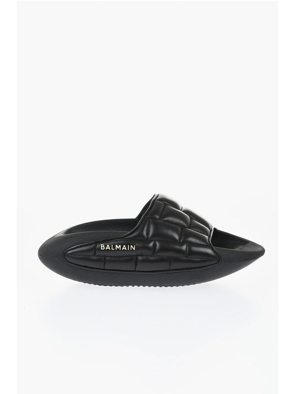 Balmain Black Slides