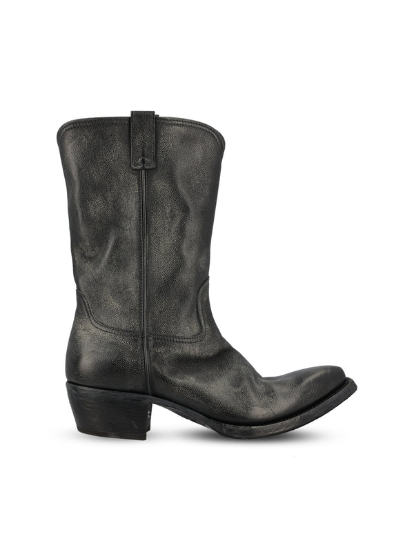 Prada Black Middle Boots