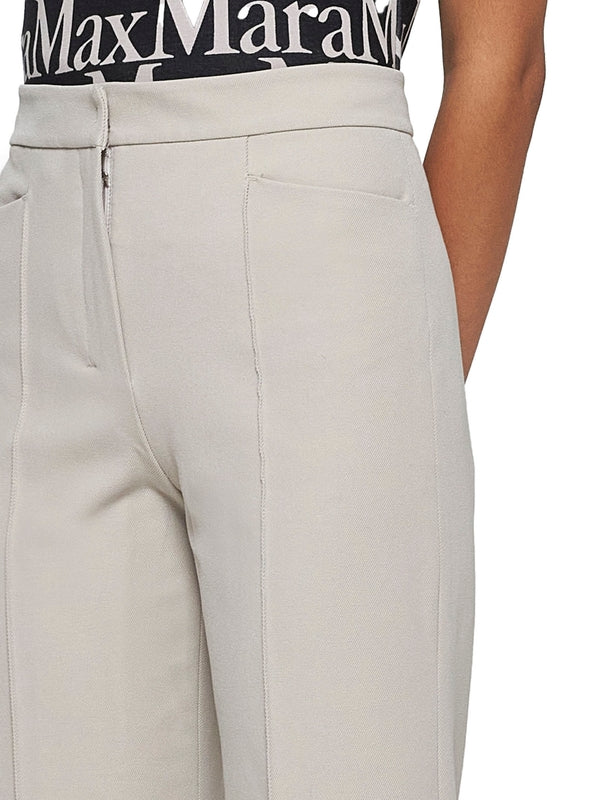 Zemira Cotton Blend Cropped
  Pants