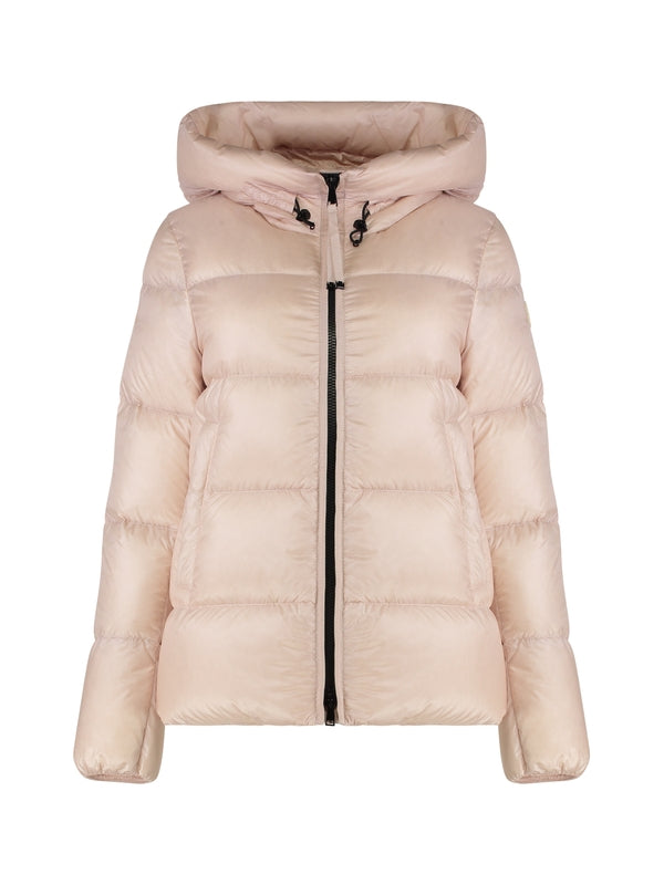 Serittes Nylon Hoodie Padded Jacket
