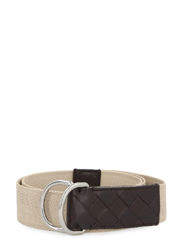 Intrecciato Insert Fabric Belt