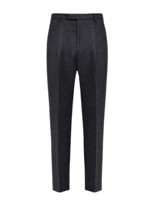 Wool Cashmere Tailored Pants