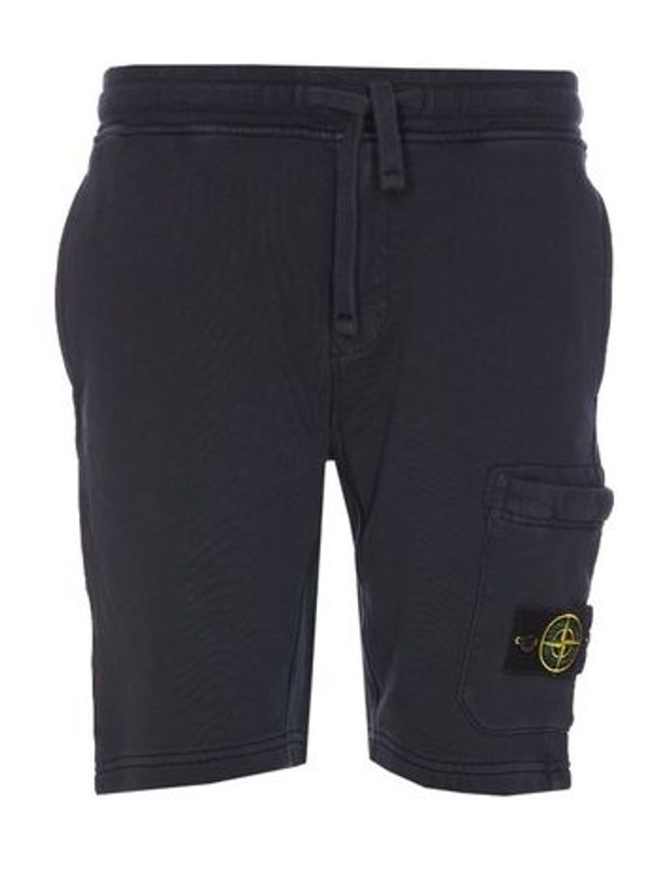 Wappen Patch Vintage Washing Cotton Shorts