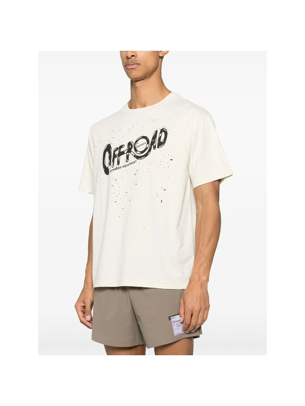 Graphic Print Cotton Short Sleeve T-shirt