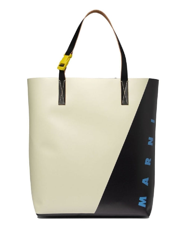 Tribeca Logo Two-tone Tote Bag