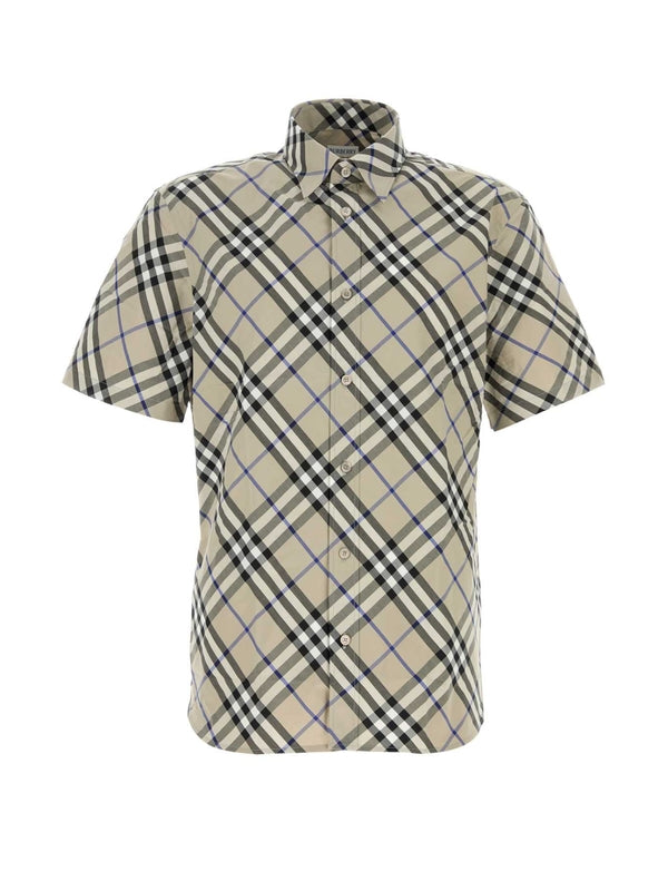 格纹针织运动鞋