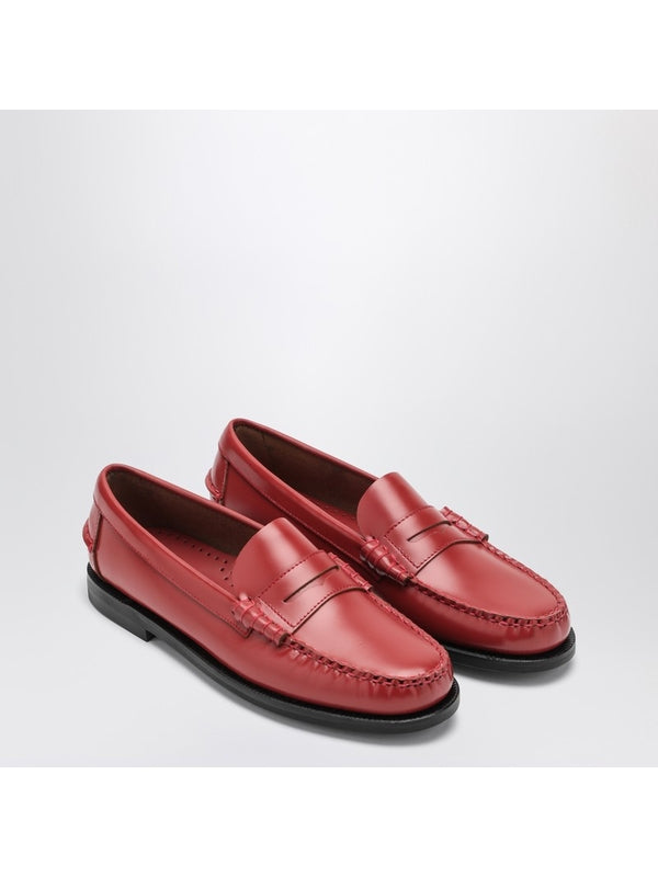 Sebago Red Loafers