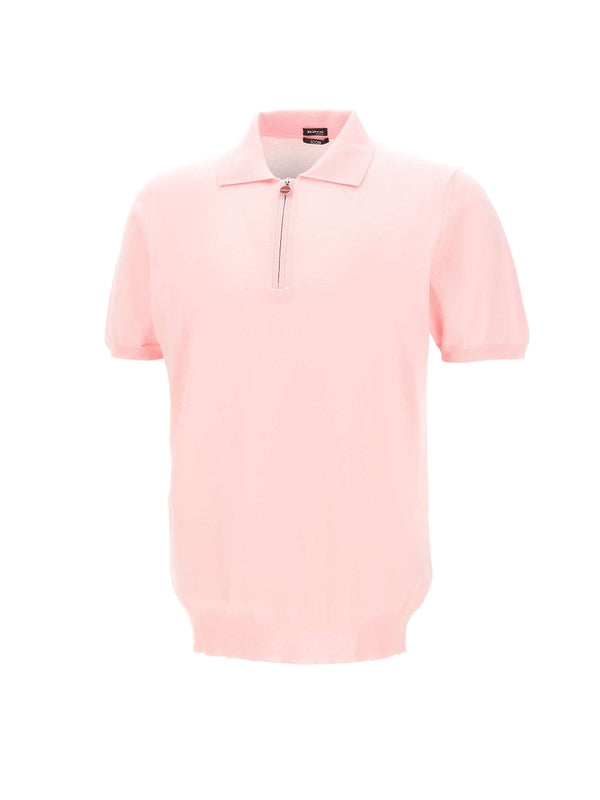 Kiton Pink Polo Shirts