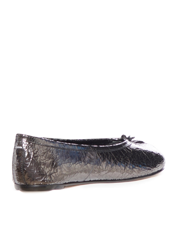Tabi Metallic Calfskin Flat
  Shoes