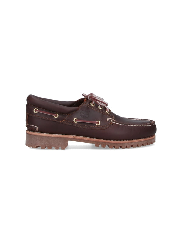 Timberland Burgundy Boat Shoes