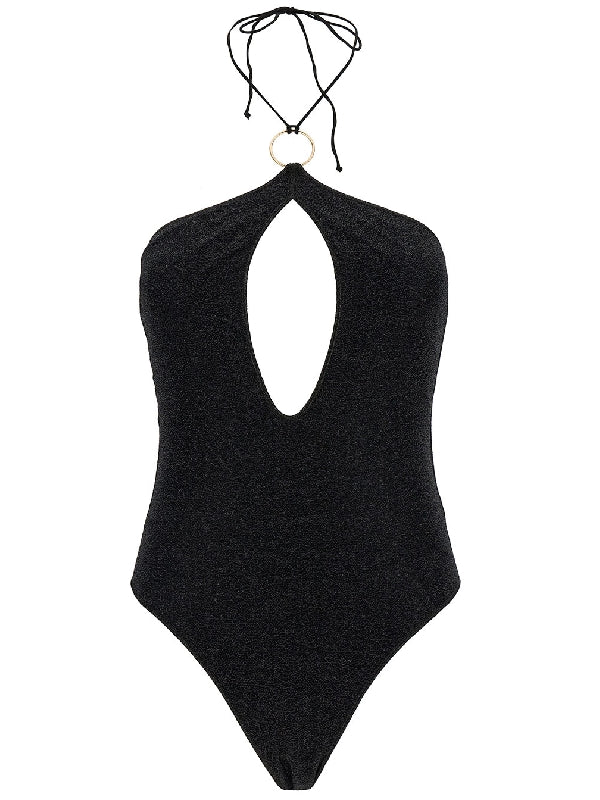 Lumiere O-Ring Lurex Swimsuit