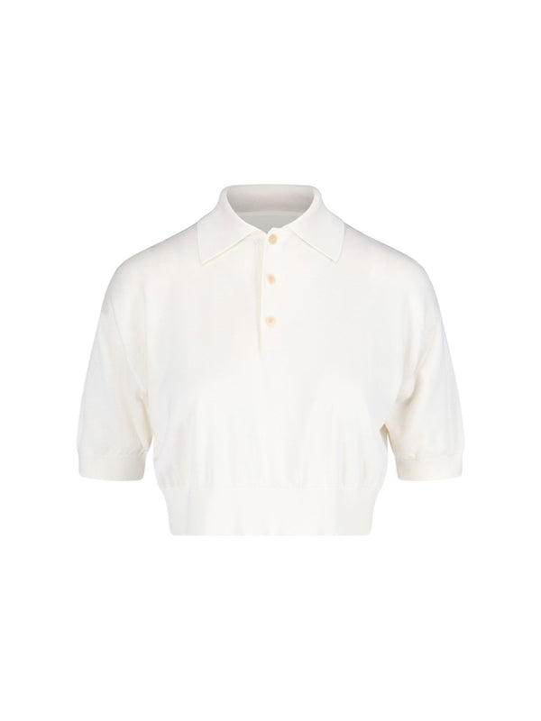 High Gauge Silk Polo Shirt