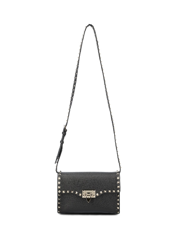 Calfskin Rockstud Small Shoulder Bag