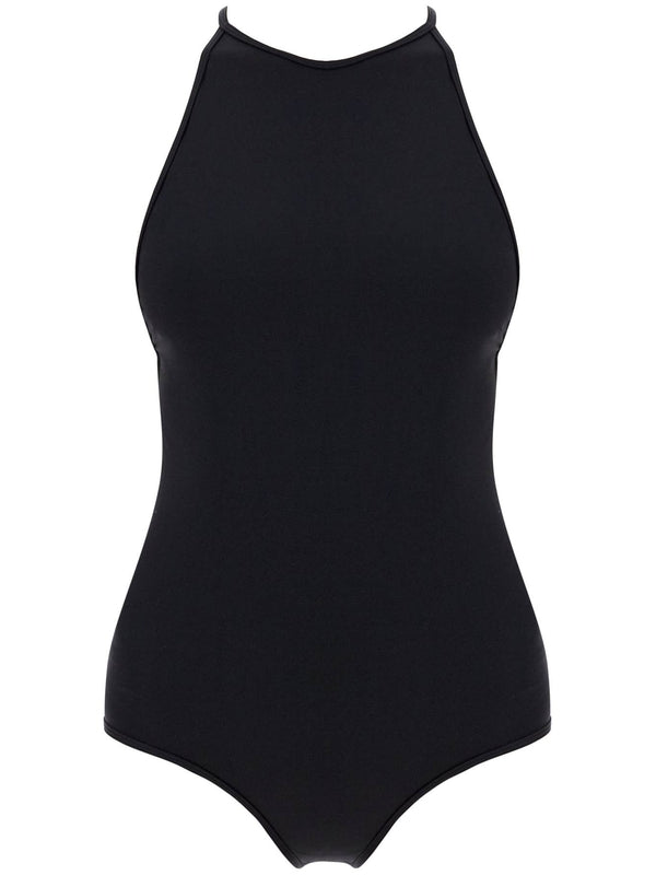 Backless Halterneck One-piece Swimsuit