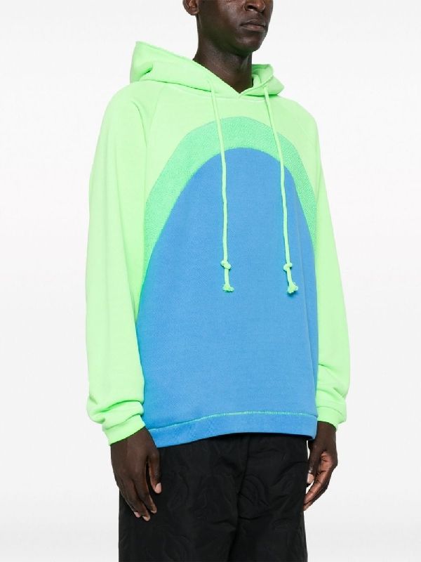 Rainbow Drawstring Color Hoodie