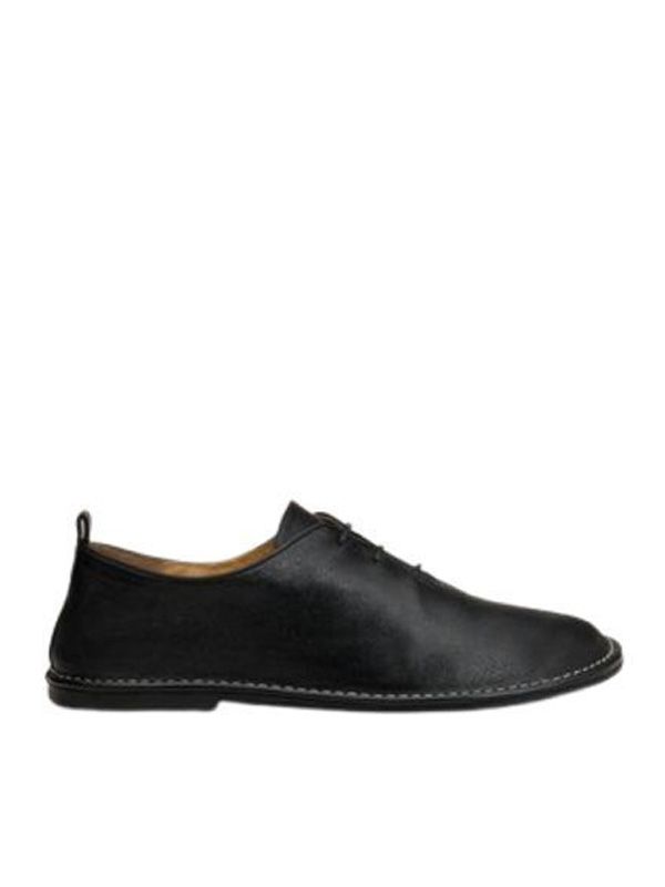 One Cut Leather Derby Shoes