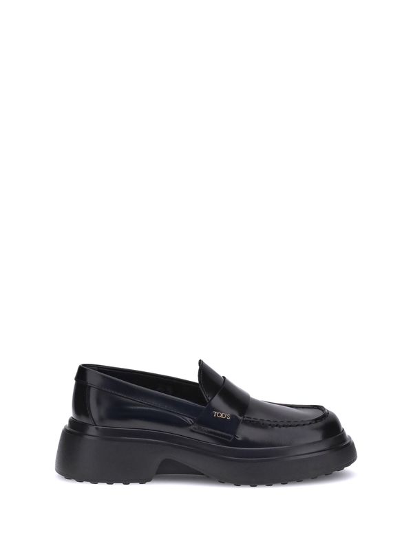 Tod's Flat shoes Black Loafers