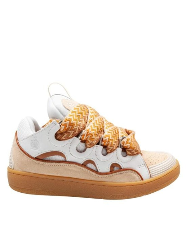 Lanvin Beige Low Top Sneakers