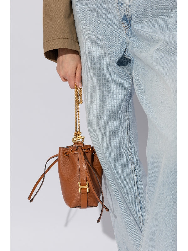 Marcie
  Calfskin Micro Bucket Bag