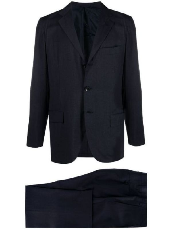 Navy Virgin Wool Suit