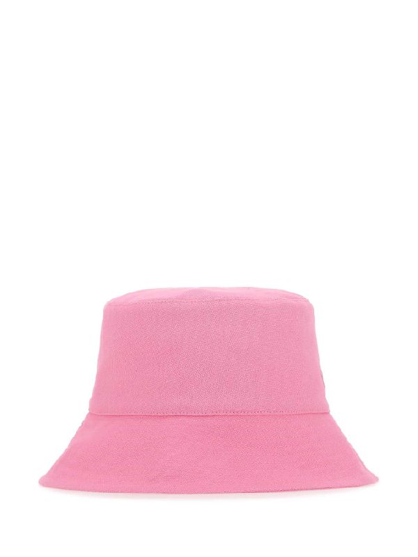 Carban Monogram Embroidered Bucket Hat