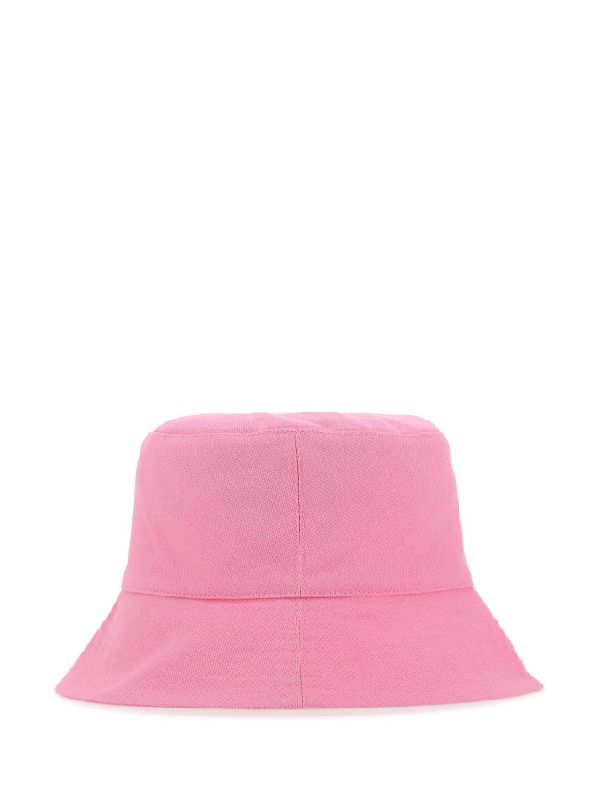 Carban Monogram Embroidered Bucket Hat