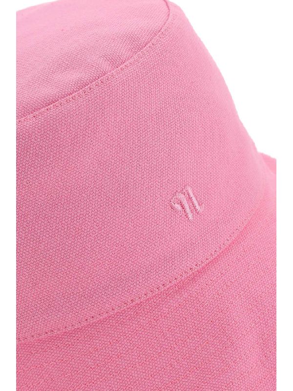 Carban Monogram Embroidered Bucket Hat