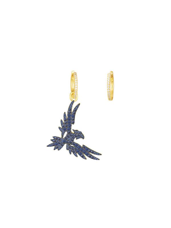 Blue Eagle Eco Earrings