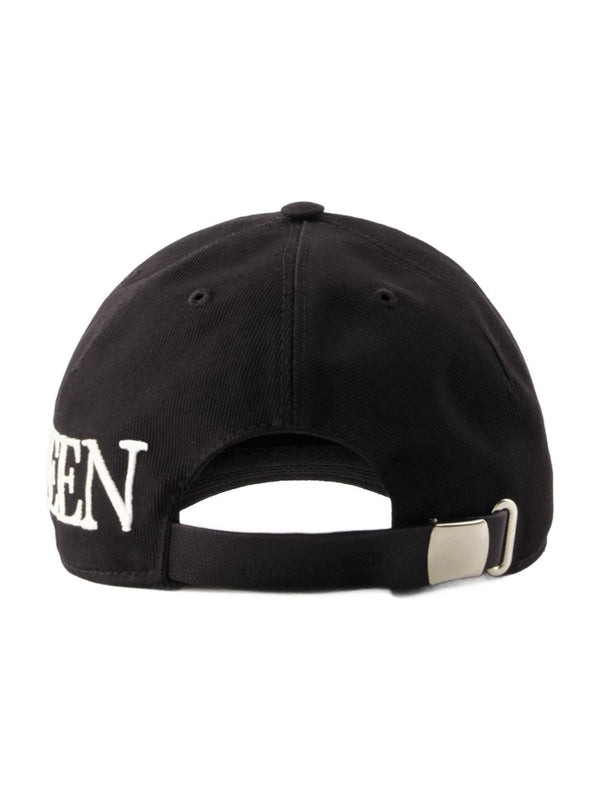 Alexander Mcqueen Black Cap