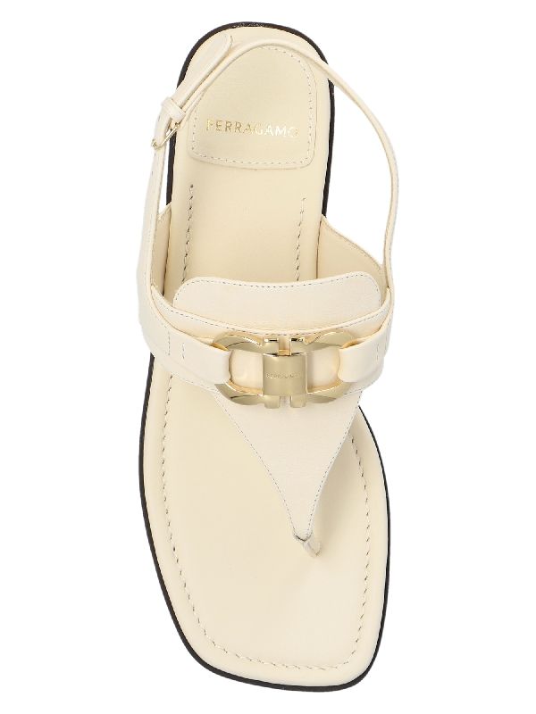 Gancini
  Leather Sandal