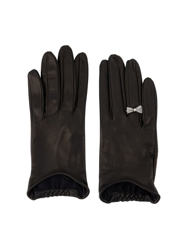 Our Legacy Black Leather Gloves