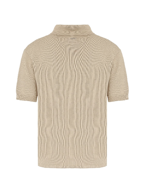 Viscose Knit Polo Shirt