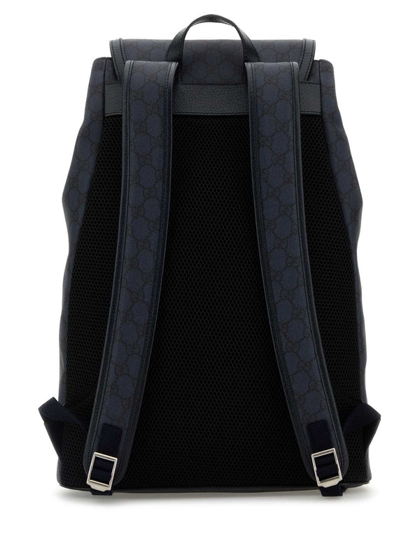 Gucci Ophidia Large Navy Backpacks