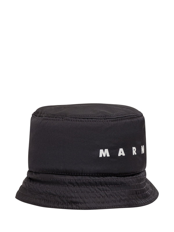 Logo Nylon Bucket Hat