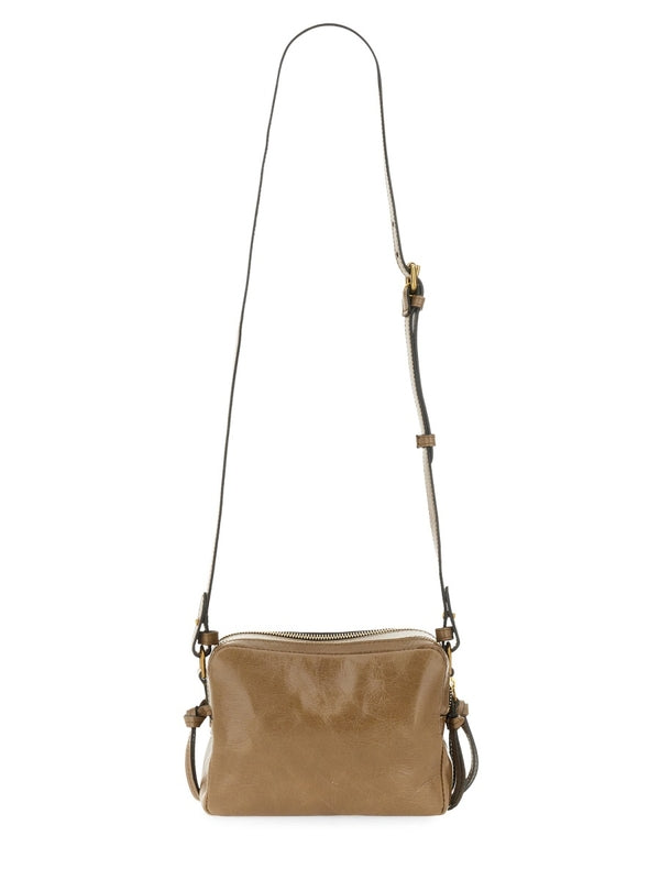 Wardi Camera Leather Shoulder Bag