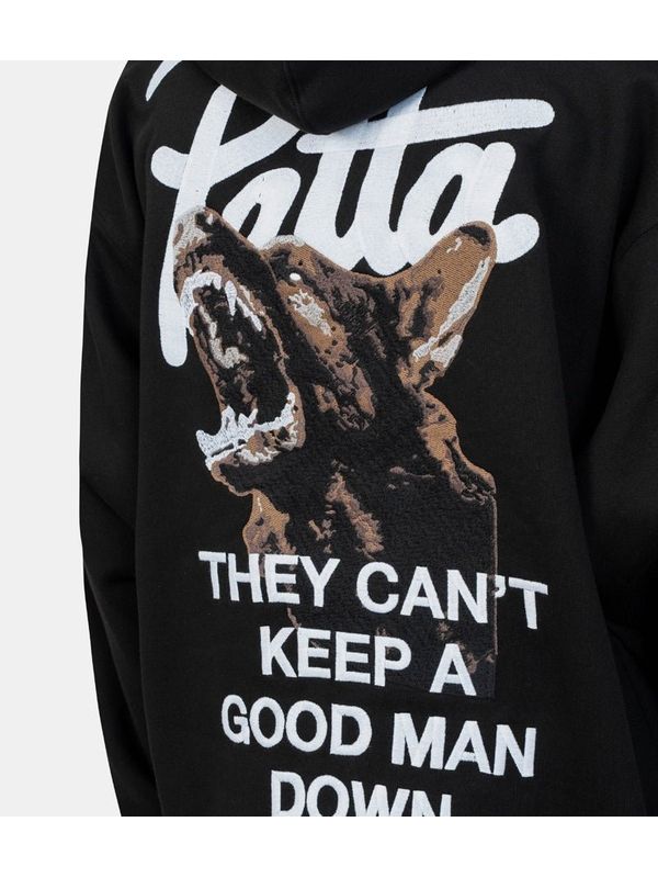 Patta Black Hoodies
