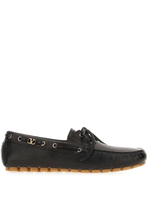 Valentino Black Driving Shoes