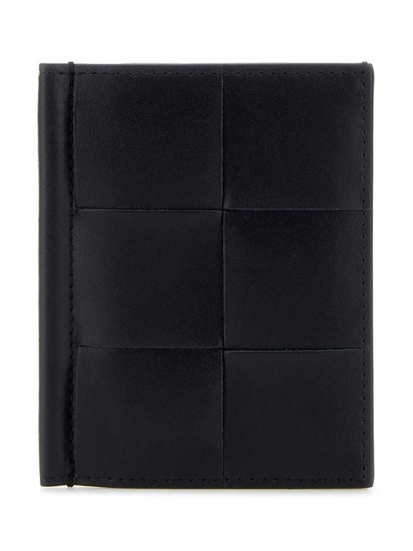 Cassette Intrecciato Leather Card
  Wallet