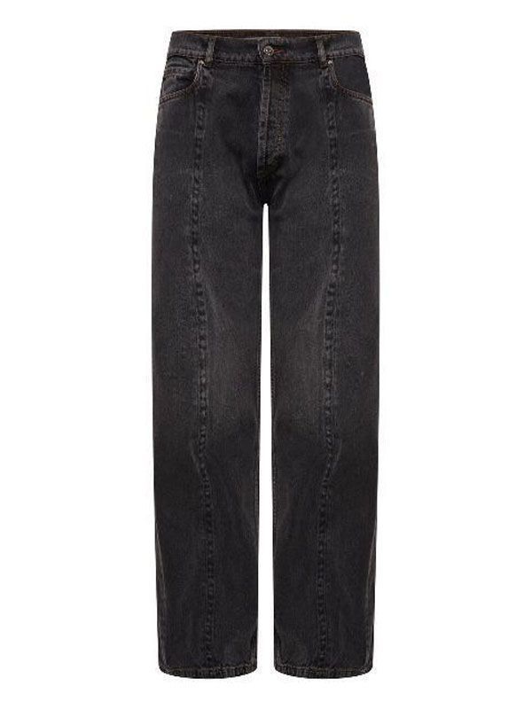 Wire Twist Denim Pants