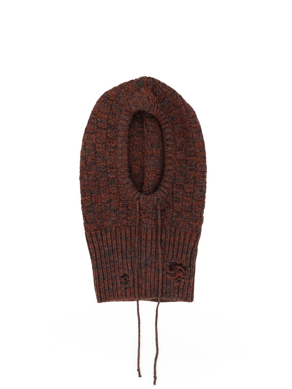 Mm6 Maison Margiela Brown Balaclava