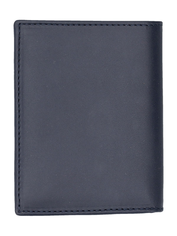 Comme Des Garçons Navy Card Wallet