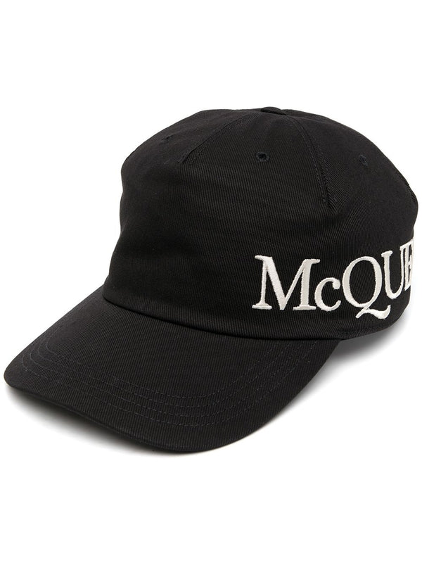 Alexander Mcqueen Black Cap