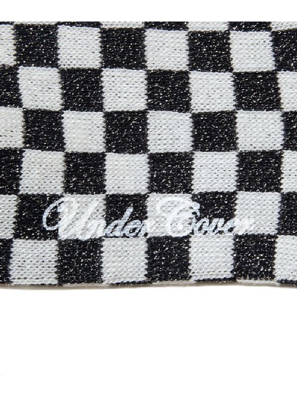 Checkerboard Logo Socks