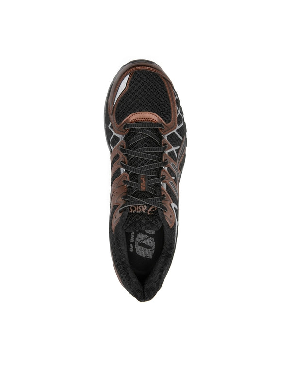 Asics Brown Black Low Top Sneakers