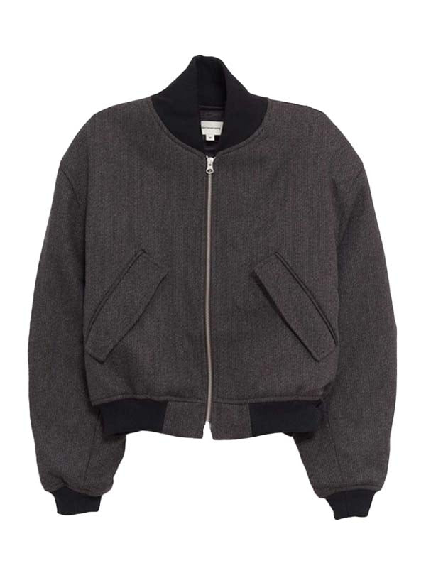 Grey Blouson Jacket
