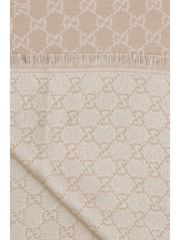 Gucci Beige Wool Mufflers