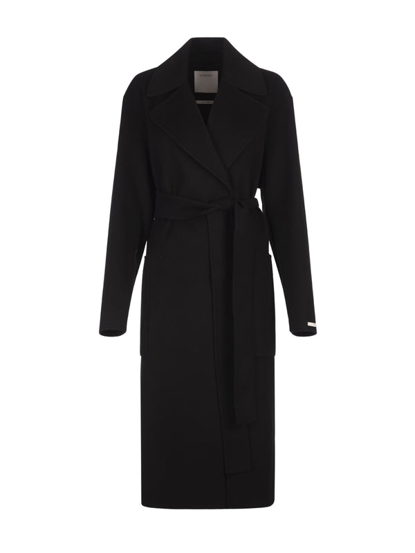 Veleno Belt Wool Coat