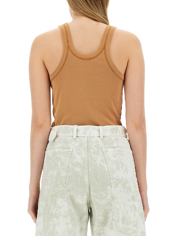 Scoop Neck Cotton Tank Top