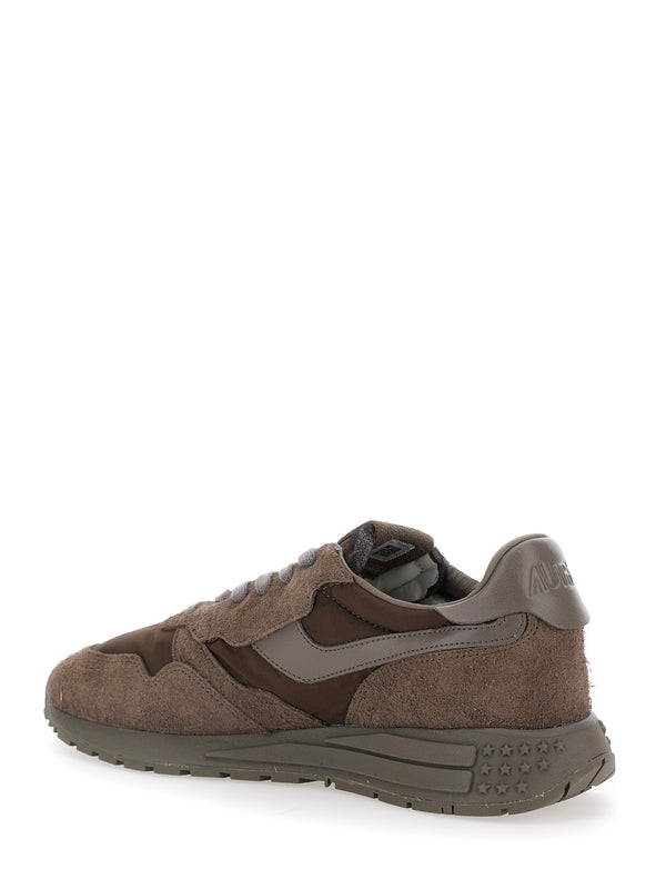 Autry Brown Low Top Sneakers